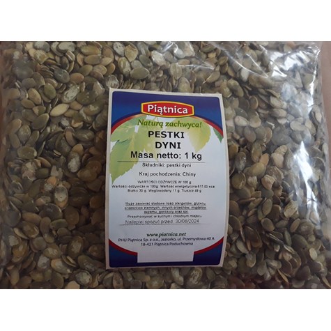 PIATNICA DYNIA PESTKI ŁUSKANE 1kg /12/