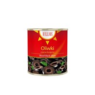 GREEK OLIWKI CZARNE KROJONE 3,1kg/1,56kg /6/ HILLIOS