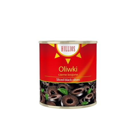 GREEK OLIWKI CZARNE KROJONE 3,1kg/1,56kg /6/ HILLIOS