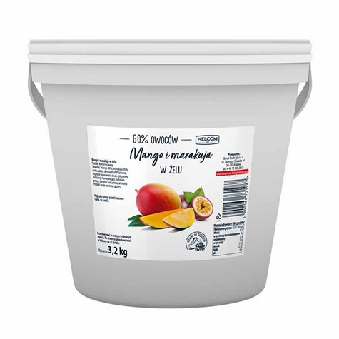 GREEK MANGO I MARAKUJA W ŻELU 60% OWOCÓW 3,2kg