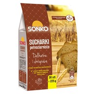 SONKO TOSTY PEŁNOZIARNISTE SUCHARKI 225g /10/