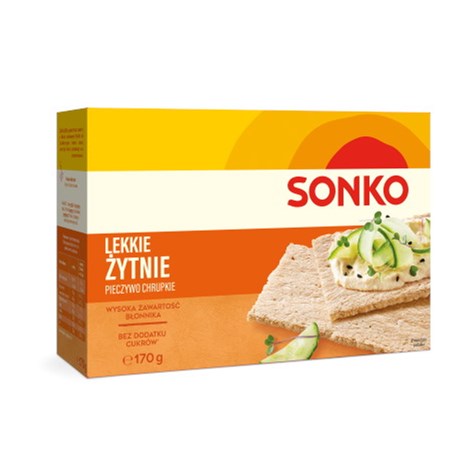SONKO PIECZYWO LEKKIE ŻYTNIE 170g /10/