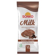SONKO WAFLE RYŻOWE W CZEKOLADZIE MILK 65g /28/