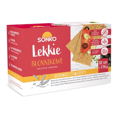 SONKO PIECZYWO LEKKIE BŁONNIKOWE 170g /10/