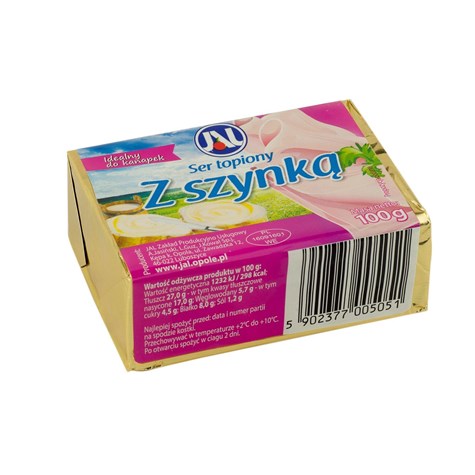 JAL TOPIONY SER KOSTKA 100g SZYNKA /10/