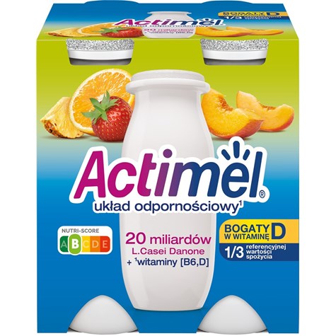 DANONE ACTIMEL 4x100g WIELOOWOC /6/