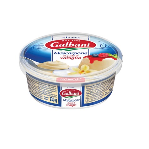 GALBANI MASCARPONE WANILIOWE 230g /6/