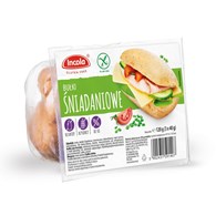 INCOLA BUŁKA ŚNIADANIOWA (3szt) 120g /12/ BEZGLUTEN