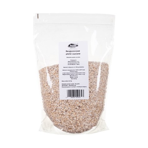 INCOLA PŁATKI OWSIANE BEZGLUTENOWE 2,5kg /8/