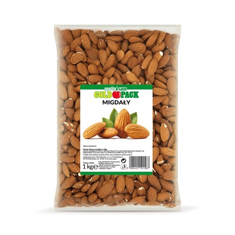 GOLDPACK MIGDAŁY CAŁE 1kg /10/