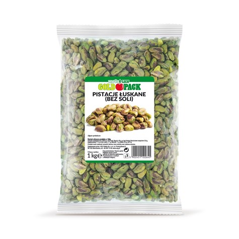 GOLDPACK PISTACJE ŁUSKANE 1kg /10/