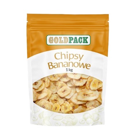 GOLDPACK CHIPSY BANANOWE 1kg /7/