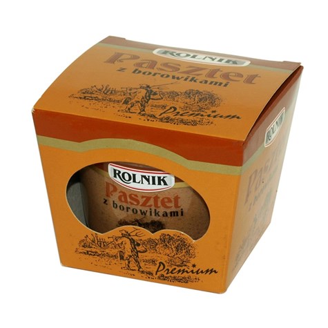 ROLNIK PASZTET Z BOROWIKAMI 190g /6/