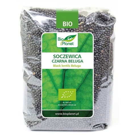 BIO PLANET SOCZEWICA CZARNA BELUGA BIO 1kg /6/
