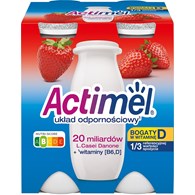 DANONE ACTIMEL 4x100g TRUSKAWKA /6/