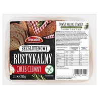 INCOLA CHLEB RUSTYKALNY CIEMNY 235g /12/ BEZGLUTENOW