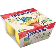 DANONE DANONKI SERKI WANILIA 4x50g /12/