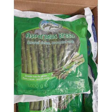 SZPARAGI ZIELONE CAŁE 1kg /10/ QUADRUM