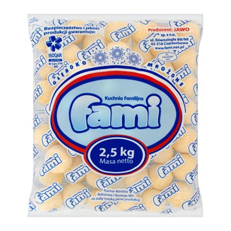 FAMI PYZY Z MIĘSEM 2,5kg/2