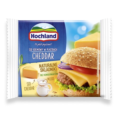 HOCHLAND PLASTRY TOPIONE CHEDDAR 130g /10/