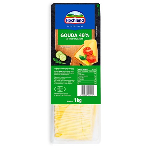 HOCHLAND SER GOUDA PLASTRY 1kg /6/