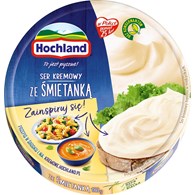 HOCHLAND KRĄŻEK ŚMIETANKA 180g /10/