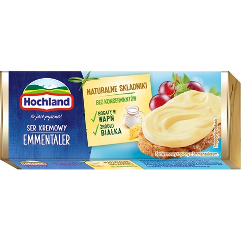 HOCHLAND BLOCZEK EMMENTALER 90g /6/