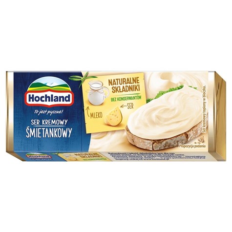 HOCHLAND BLOCZEK ŚMIETANKA 90g /6/