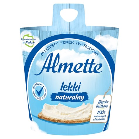 HOCHLAND ALMETTE 150g LEKKI NATURALNY /24/
