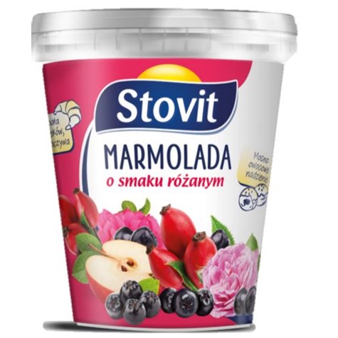 STOVIT MARMOLADA RÓŻANA 600g/8