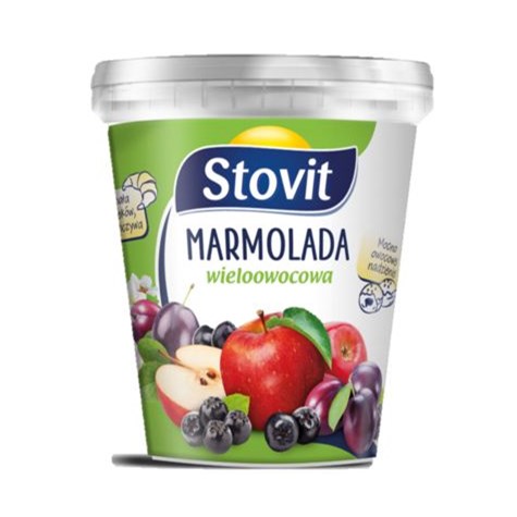 STOVIT MARMOLADA WIELOOWOCOWA 600g/8