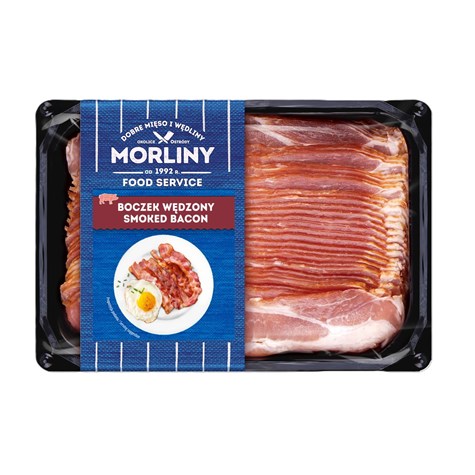 MORLINY BOCZEK WĘDZONY PLASTRY 700G /10/