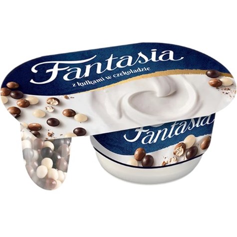 DANONE FANTASIA KULKI W CZEKOLADZIE 100g  /12/