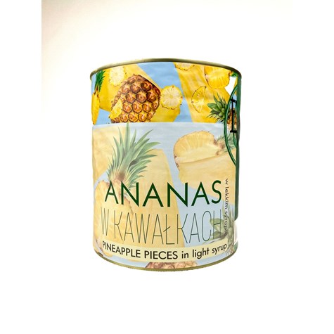 EAST WAY ANANAS KOSTKA 3000g/1700g  /6/