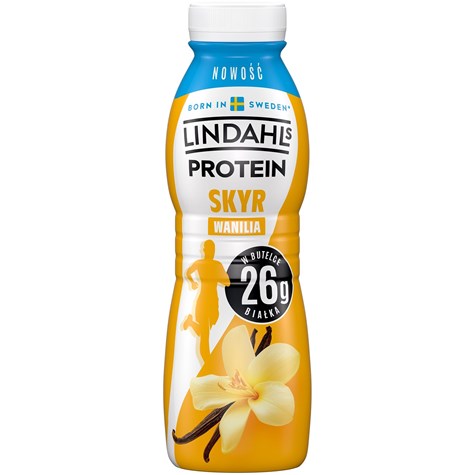 LINDAHLS JOGURT PITNY PROTEIN SKYR WANIL 380g /12/