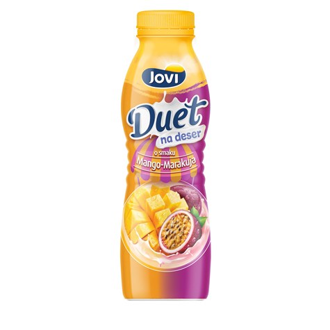 JOVI NAPÓJ JOGURTOWY DUET MANGO-MARAKUJA 350g /12/