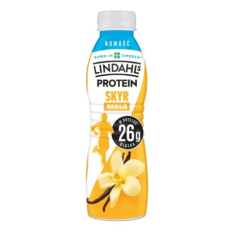 LINDAHLS JOGURT PITNY PROTEIN SKYR WANILIA 350g /12/