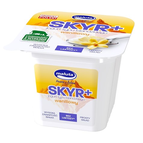 MALUTA SKYR WANILIOWY B/LAKTOZY 200g /12/