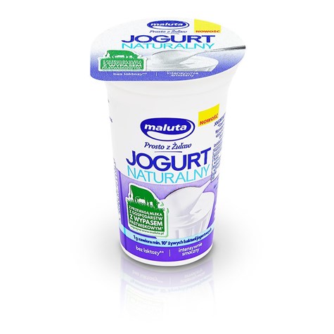 MALUTA JOGURT NATURALNY B/LAK p-mleczny 200g /12/