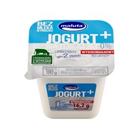 MALUTA JOGURT NATURALNY B / LAKTOZY 0% 180g  /12/