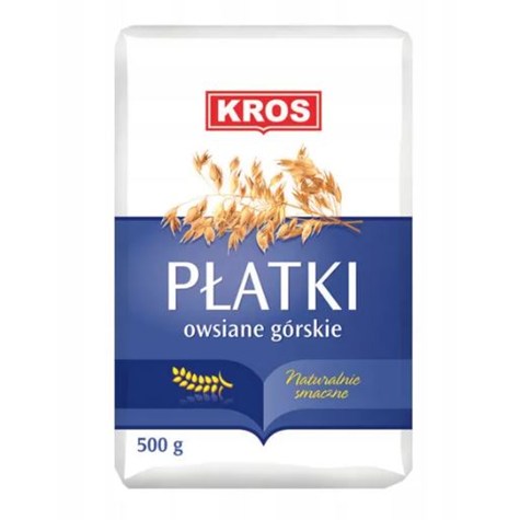 KROS PŁATKI OWSIANE GÓRSKIE 500G /12/