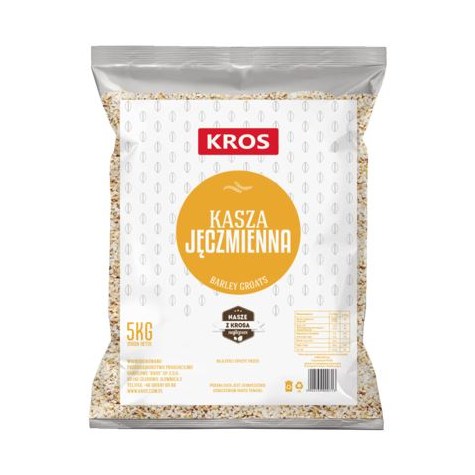 KROS KASZA JĘCZMIENNA WIEJSKA 5KG /1/ ^^