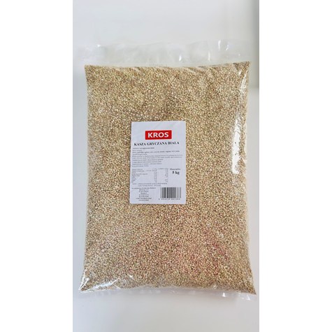 KROS KASZA GRYCZANA BIAŁA 5KG