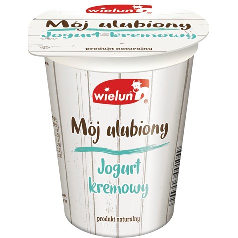 WIELUŃ JOGURT KREMOWY 350g  /12/