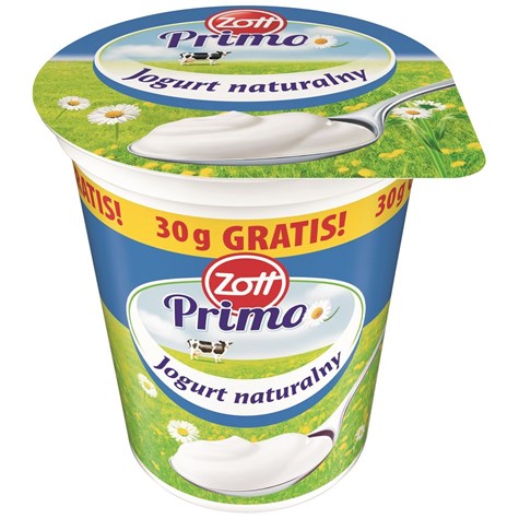 ZOTT JOGURT NATURALNY 370g + 30g gratis (12)