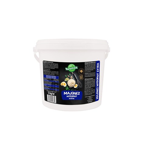 TARSMAK MAJONEZ WYBORNY EXTRA 50% 5KG /1/