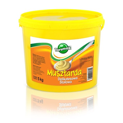 TARSMAK MUSZTARDA STOŁOWA 5kg wiadro