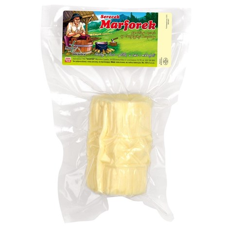 MARFOREK SER BIAŁY 200g typu oscypek (walec)