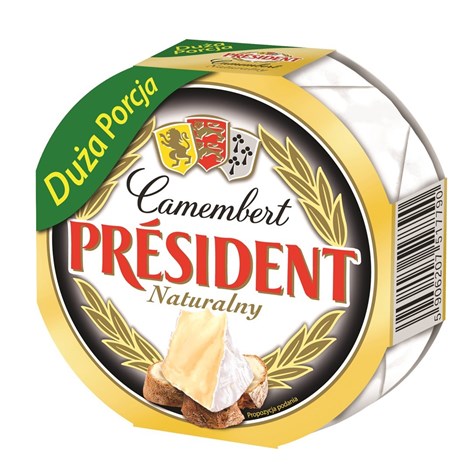 PRESIDENT CAMEMBERT 120g NATURA /16/