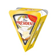 PRESIDENT BRIE 125g NATURA   /12/